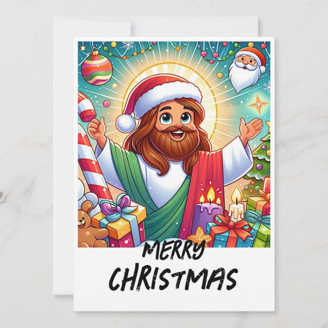 Beautiful Animated Christmas Card Kort (Framsida)