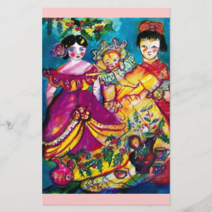 BEAUTIFUL ANTIQUE DOLLS BREVPAPPER