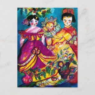 BEAUTIFUL ANTIQUE DOLLS VYKORT