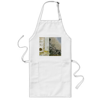 Beautiful apron with French design Långt Förkläde