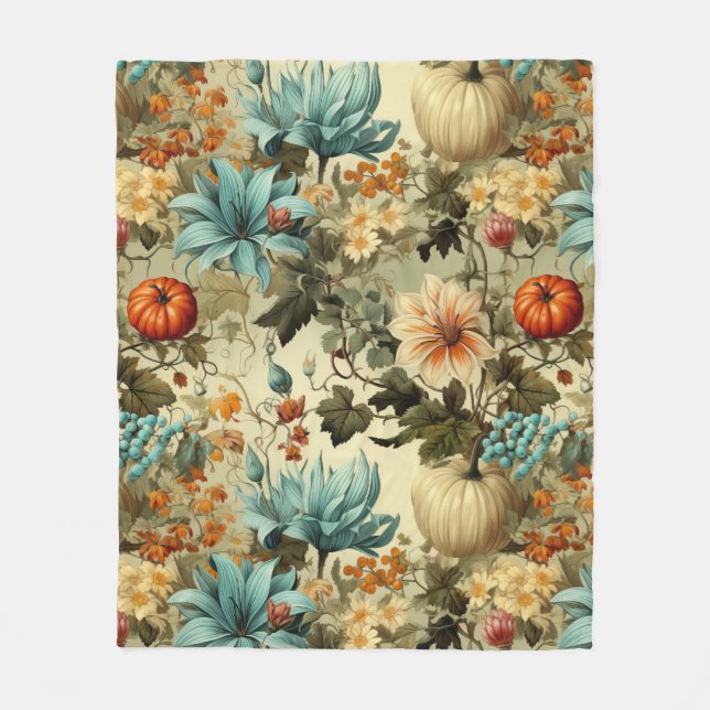 Beautiful Autumn Harvest vibes Fleece Blanket (Framsidan)