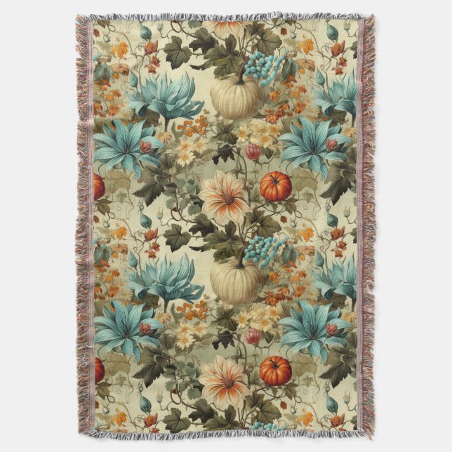 Beautiful Autumn Harvest vibes Fleece Blanket Filt (Framsidan Vertikal)