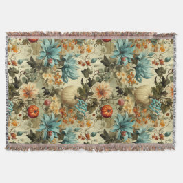 Beautiful Autumn Harvest vibes Fleece Blanket Filt