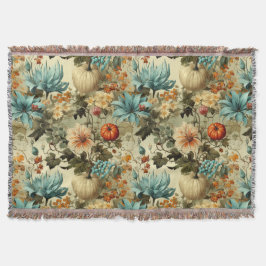 Beautiful Autumn Harvest vibes Fleece Blanket Filt