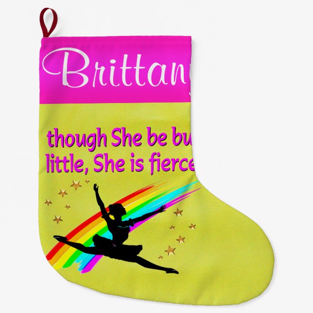 BEAUTIFUL BALLERINA PERSONLIG STOCKING STOR JULSTRUMPA (Framsidan)