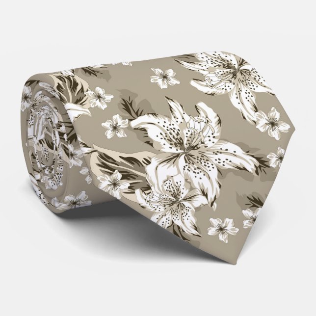 Beautiful beige flower pattern slips (Rullad)
