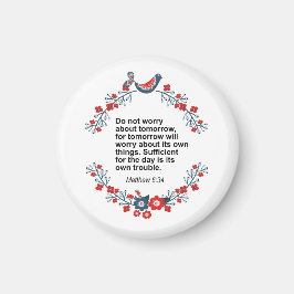 Beautiful bible quotes magnet