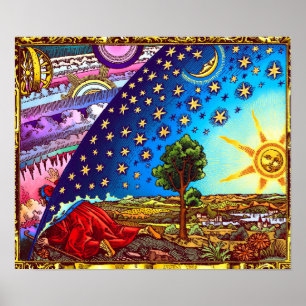 BEAUTIFUL BILD of WorldView - Flammarion Dome Poster