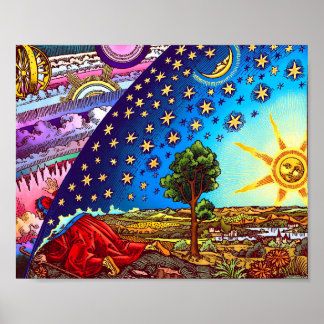 BEAUTIFUL BILD of WorldView - Flammarion Dome Poster