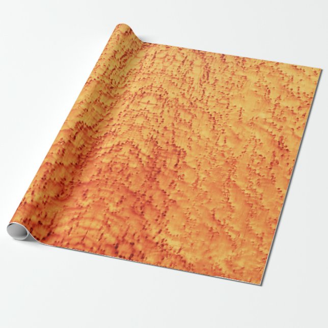 Beautiful Bird’s Eye Maple Wood Grains Patterns Presentpapper (Utrullad)