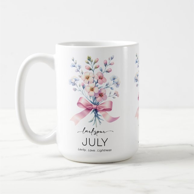 Beautiful Birth Month Flower/Daffodil/March Kaffemugg (Vänster)