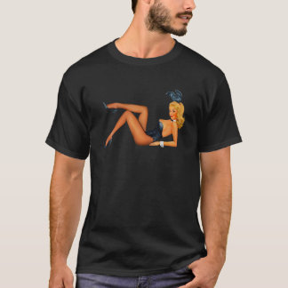 Beautiful Blonde Bunny In A Bikini Classic America T Shirt
