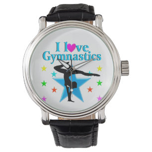 BEAUTIFUL BLUE I KÄRLEK GYMNASTICS DESIGN ARMBANDSUR