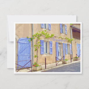BEAUTIFUL BONNIEUX, PROVENCE, FRANKRIKE VYKORT