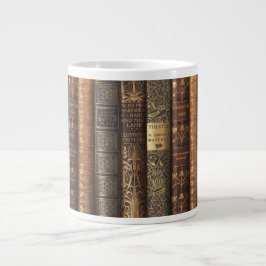 Beautiful Book Spines (Theatre) Jumbo Mugg