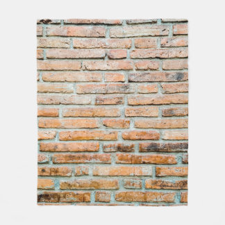 Beautiful brick wall Old classicabstract, architec Fleecefilt