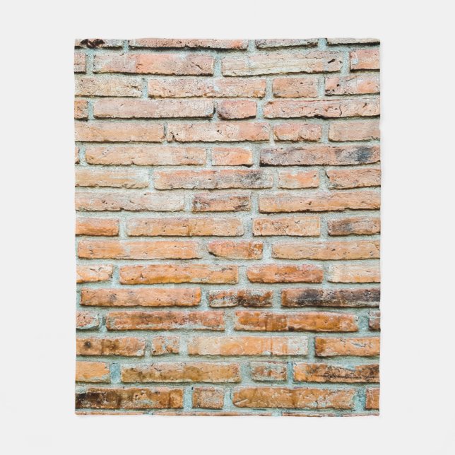 Beautiful brick wall Old classicabstract, architec Fleecefilt (Framsidan)
