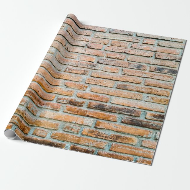 Beautiful brick wall Old classicabstract, architec Presentpapper (Utrullad)