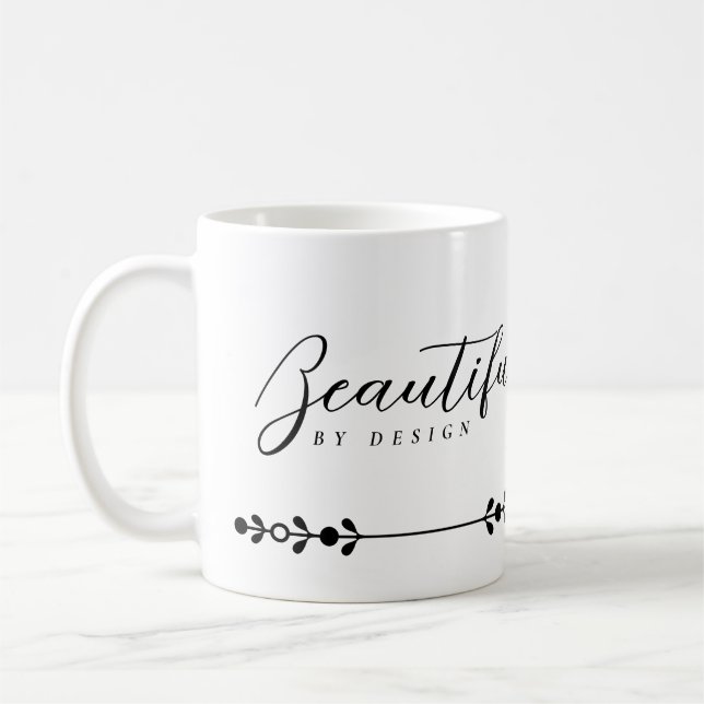 Beautiful by design mug. kaffemugg (Vänster)