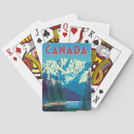 Beautiful Canadian Mountains Playing Cards Casinokort