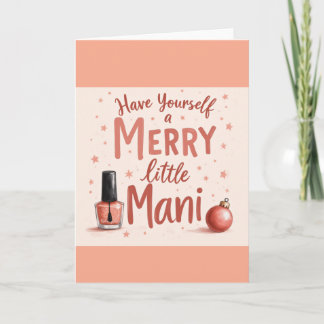  Beautiful Card for any manicure Lover Kort