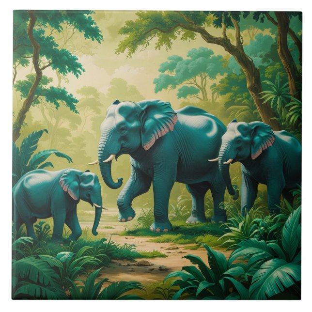 Beautiful Ceramic Tile Kakelplatta (Framsidan)