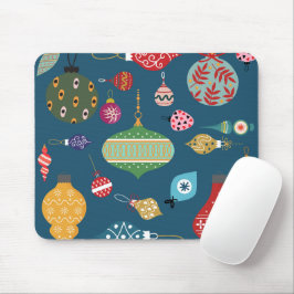 Beautiful Christmas ornaments Navy blue background Musmatta
