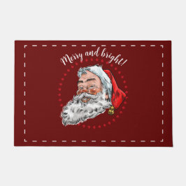Beautiful Christmas personalised Santa decorated 