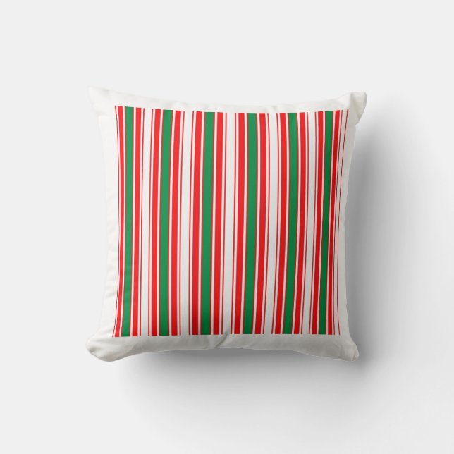 Beautiful Christmas Square Pillow | Customizable F Kudde (Framsida)
