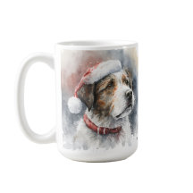 BEAUTIFUL CHRISTMAS TERRIER HUND