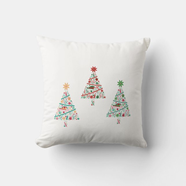 🏠 “Beautiful Christmas Throw Pillow | Elegant Hol Kudde (Framsida)