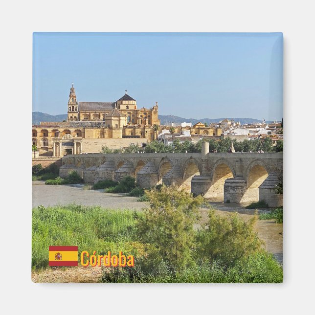 Beautiful city Cordoba in Spain, travel Magnet (Framsidan)