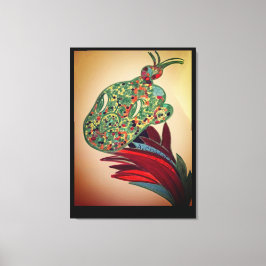 Beautiful Creature Plant Stretched Canvas Print
