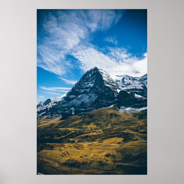 Beautiful Eiger North Wall Grindelwald Poster (Framsidan)