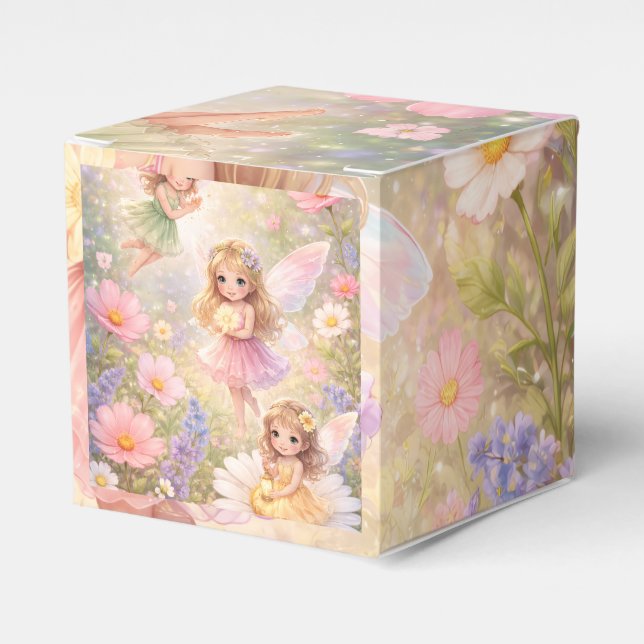Beautiful Fairy and lovely flowers  Presentaskar (Framsidan Sidan)