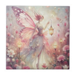 Beautiful Fairy in Garden Kakelplatta<br><div class="desc">Beautiful Fairy in Garden</div>