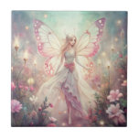 Beautiful Fairy in Garden Kakelplatta<br><div class="desc">Beautiful Fairy in Garden</div>