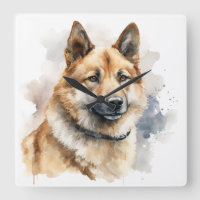 BEAUTIFUL FAWN & WHITE AKITA HUND