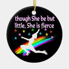 BEAUTIFUL FIGUR SKATTERKONSTRUKTION JULGRANSPRYDNAD KERAMIK