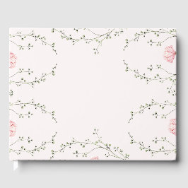 Beautiful Floral  Gästböcker