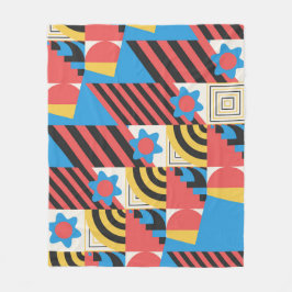 Beautiful Floral Pattern  Fleecefilt