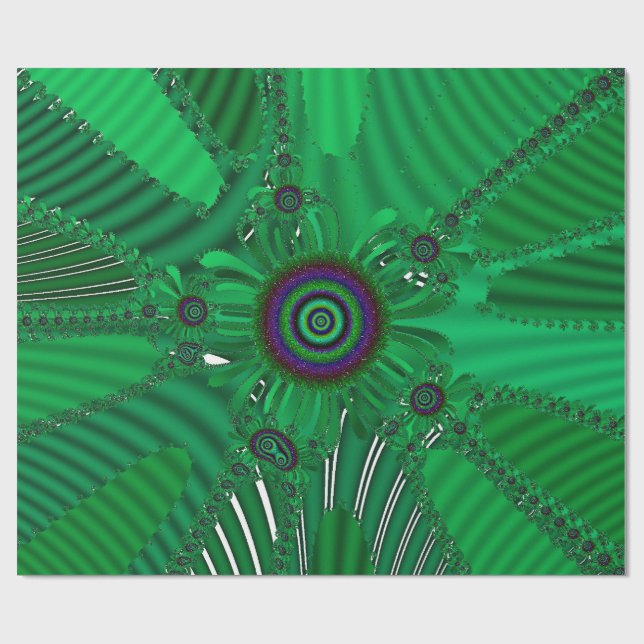 Beautiful Floral Pattern  Presentpapper (Platt)