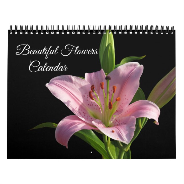 Beautiful Flowers Calendar Kalender (Omslag)