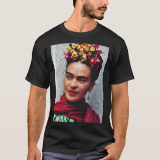 Beautiful Frida kahlo art flower gift for fans Ess T Shirt