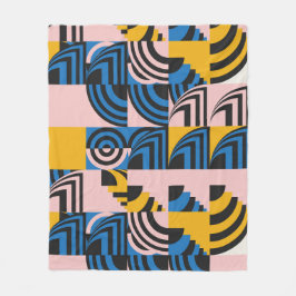 Beautiful Geometric Pattern  Fleecefilt