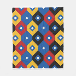 Beautiful geometric pattern  fleecefilt