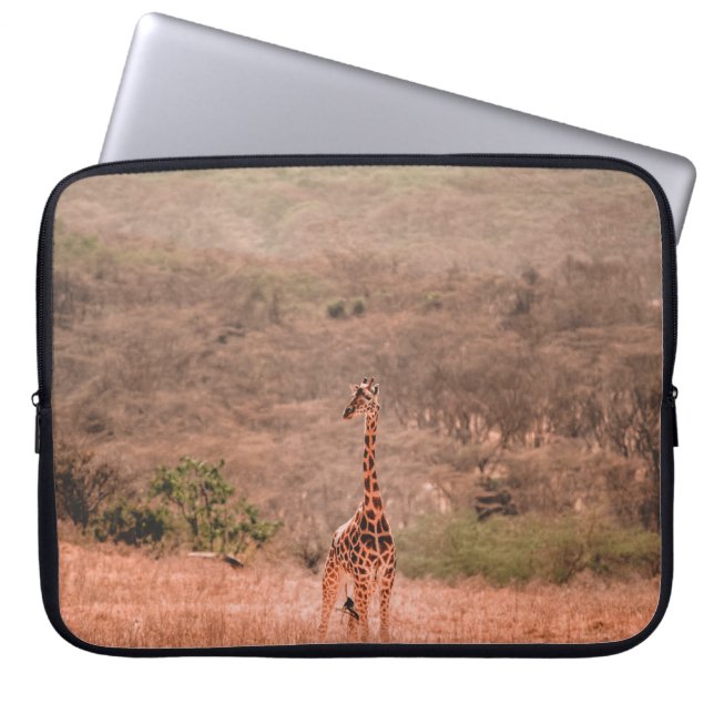 BEAUTIFUL GIRAFFE LAPTOP FODRAL (Framsidan)