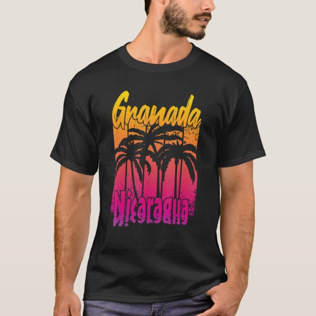 Beautiful Granada Nicaragua 1 T Shirt (Framsida)