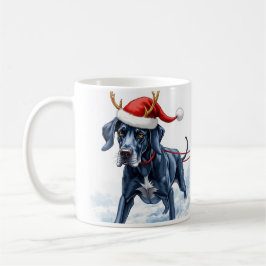 Beautiful Great Dane Christmas Coffee Mug Kaffemugg