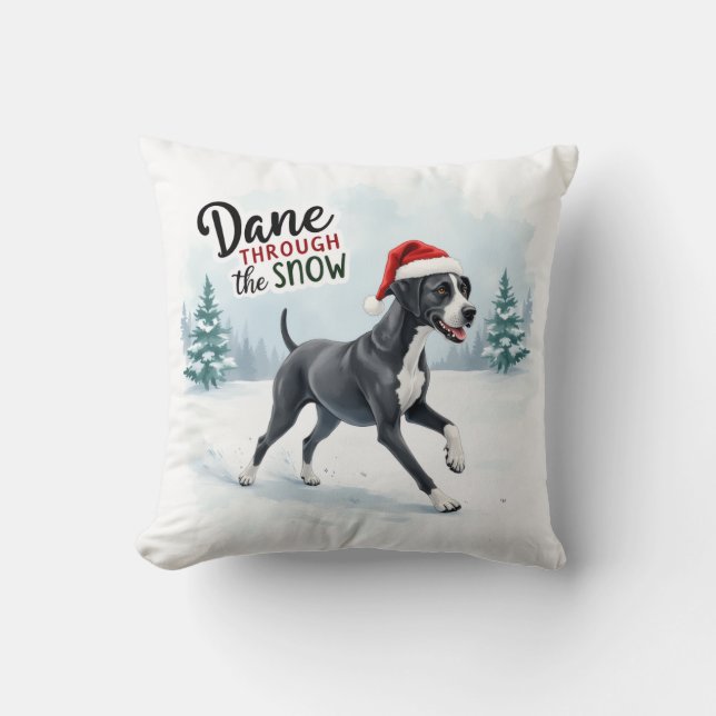 Beautiful Great Dane Cushion Kudde (Framsida)